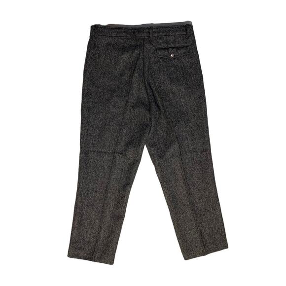 Wanganui New Zealand Big Five VTG Wool Charcoal Tweed Pants Outdoor Trousers 36" - Picture 3 of 4